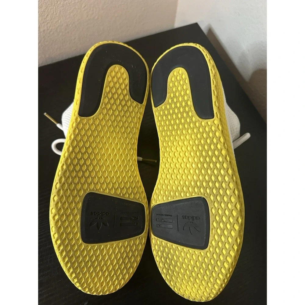 Adidas Pharrell Tennis Hu Yellow 2017‎ Size 7 Authentic Rare VNDS BY2674